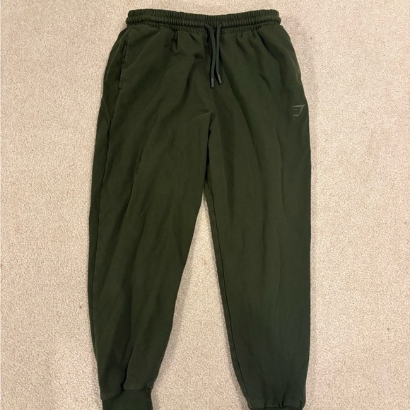 Gymshark Olive Green Joggers - Picture 4 of 9